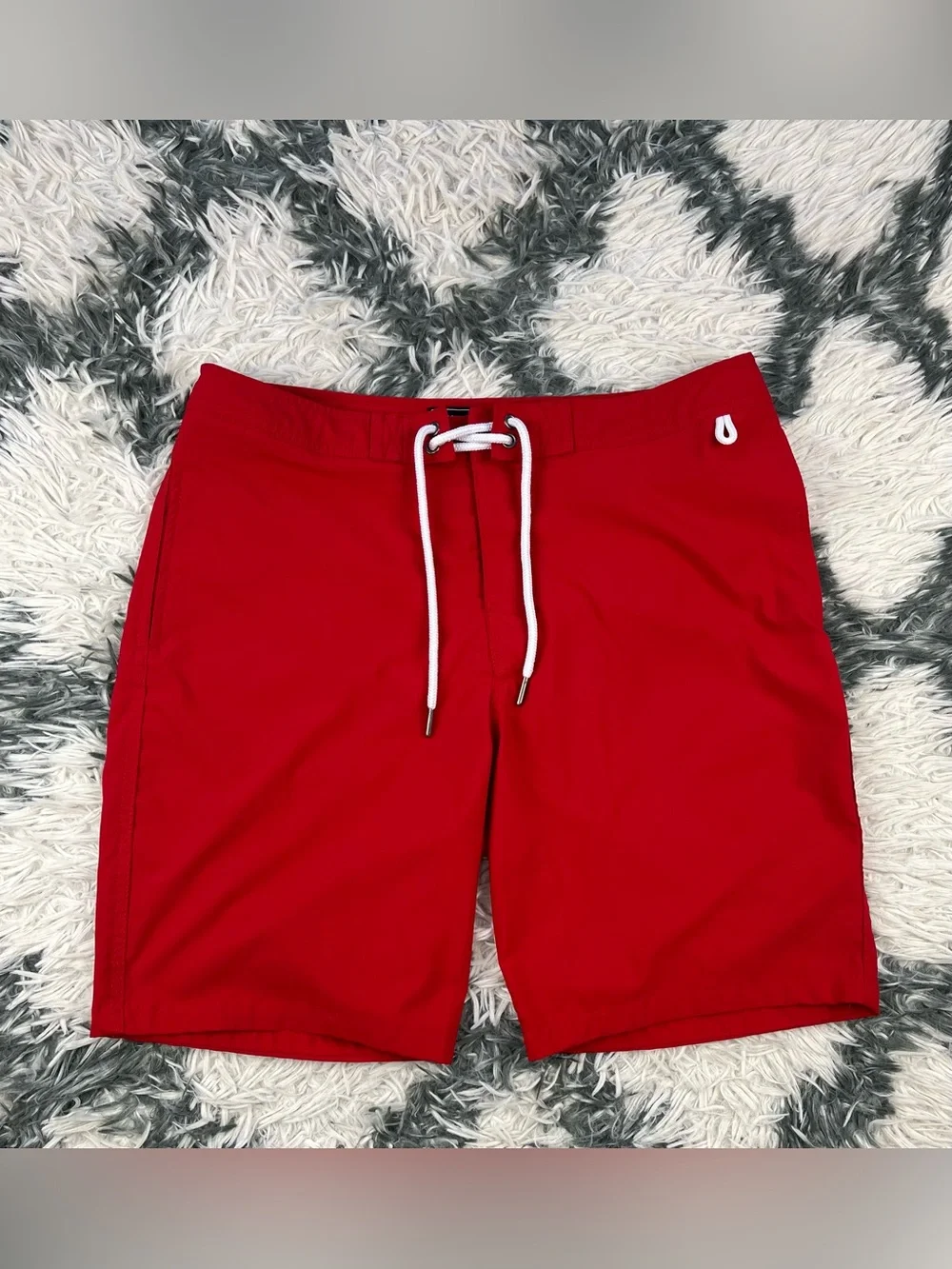 Abercrombie & Fitch Men’s Red Swim Trunks Size 32
